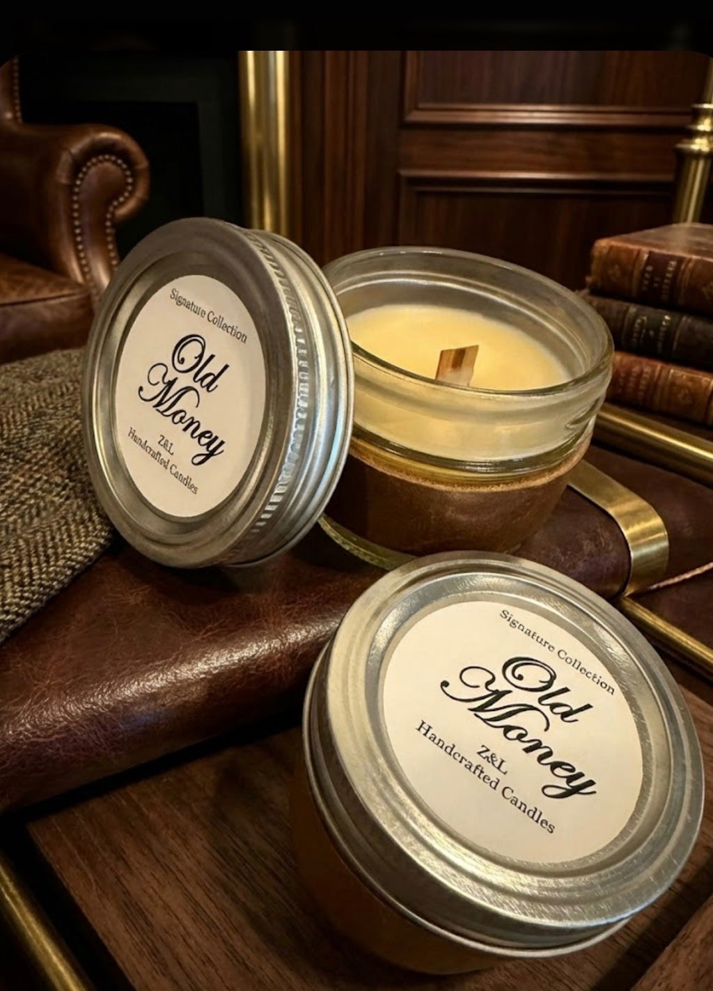 Organic Beeswax Candles