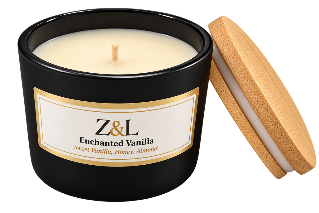 Enchanted Vanilla — Sweet Vanilla and Honey Almond Candle
