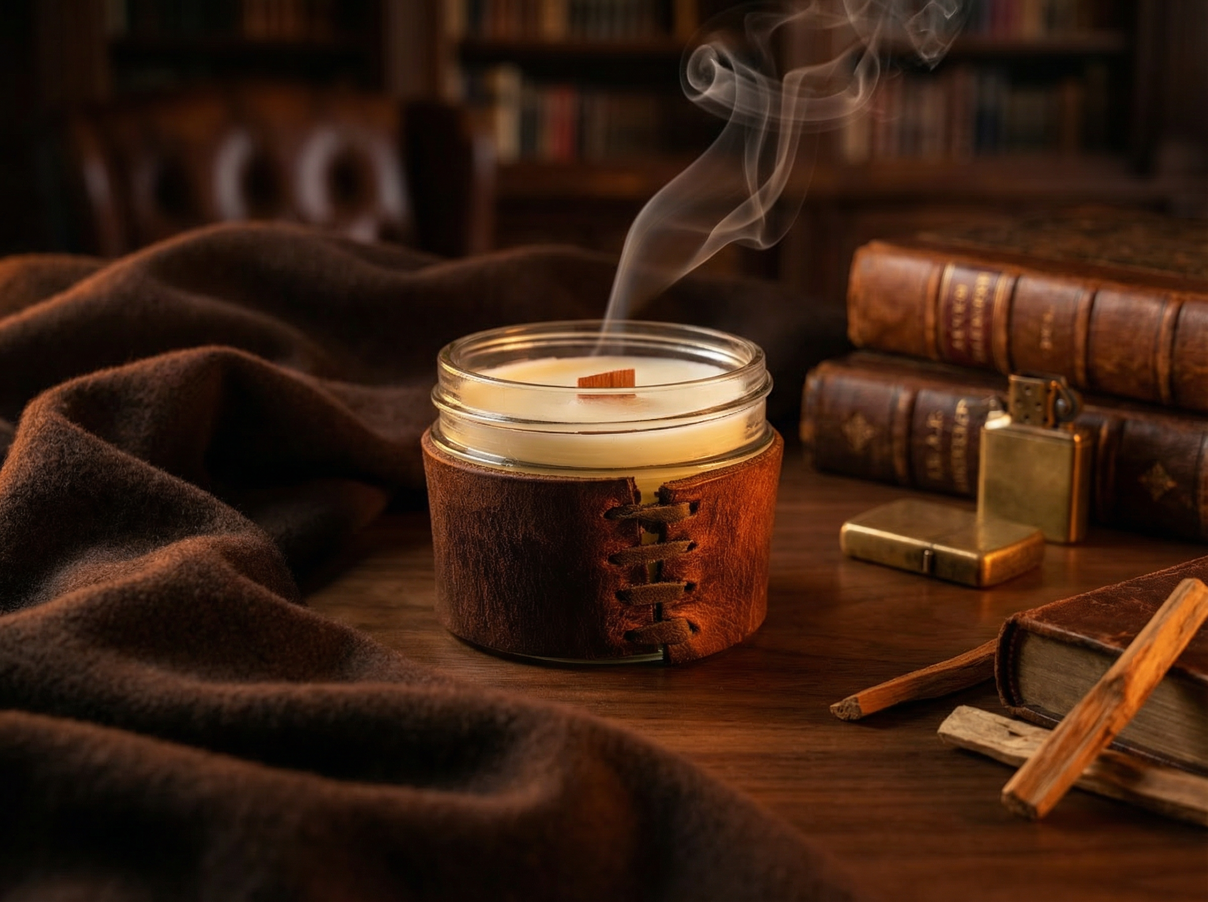 Old Money — Sandalwood, Cashmere & Tonka Bean Candle
